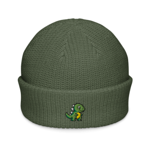 Pixel Dino Fisherman – Zypresse