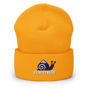 Kein Stress Classic Beanie – Gold