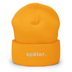 Später Classic Beanie – Gold