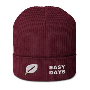 Easy Days Organic Beanie – Bordeaux