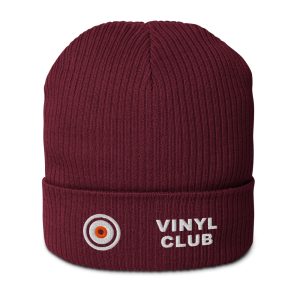 Vinyl Club Organic Beanie – Bordeaux