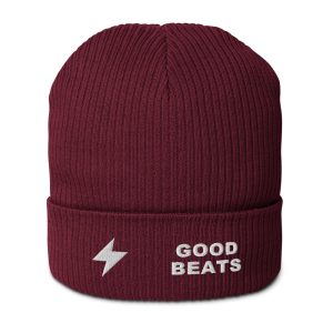 Good Beats Organic Beanie – Bordeaux
