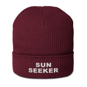 Sun Seeker Organic Beanie – Bordeaux