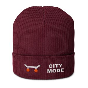 City Mode Organic Beanie – Bordeaux