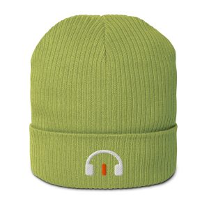 Music – Icon Organic Beanie – Leaf Green