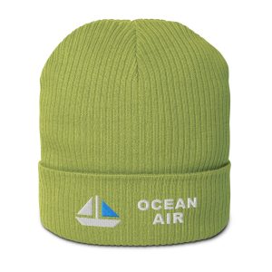 Ocean Air Organic Beanie – Leaf Green