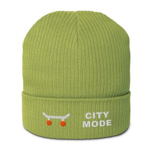 City Mode Organic Beanie – Leaf Green