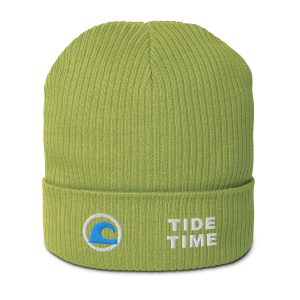 Tide Time Organic Beanie – Leaf Green