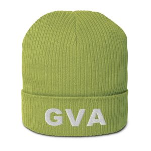 GVA Organic Beanie – Leaf Green