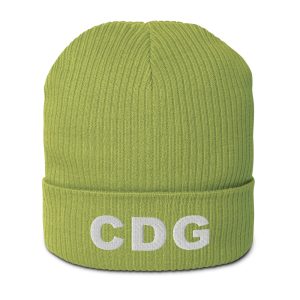 CDG Organic Beanie – Leaf Green