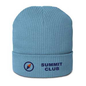 Summit Club Organic Beanie – Light Avio Blue