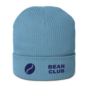 Bean Club Organic Beanie – Light Avio Blue