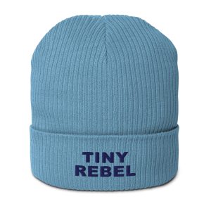 Tiny Rebel Organic Beanie – Light Avio Blue