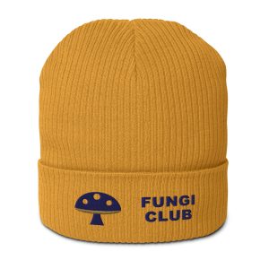 Fungi Club Organic Beanie – Mustard Yellow